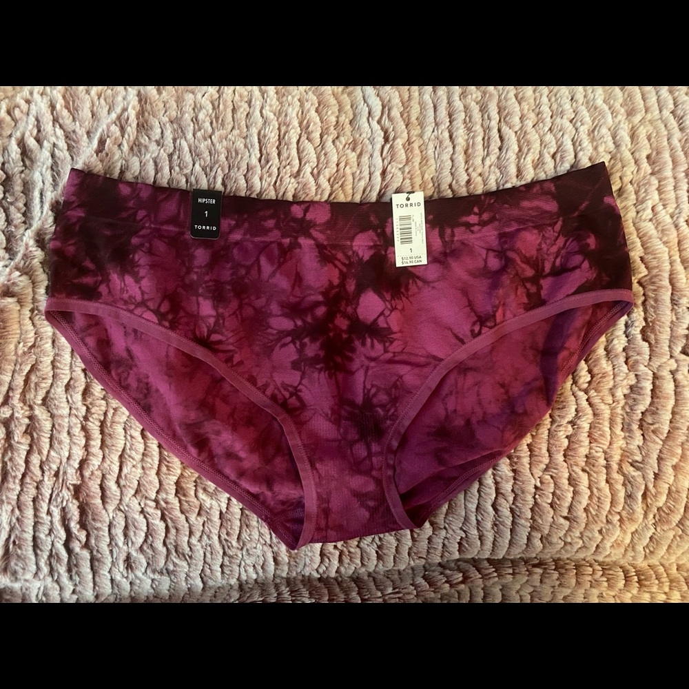 Torrid size 1 hipster underwear